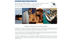 Desktop Screenshot of halcyon.eu.com